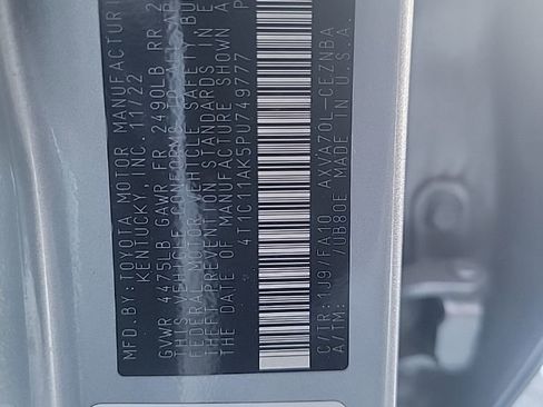 Used 2023 Toyota Camry LE image 3