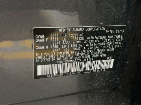 Used 2019 Subaru Ascent Premium image 19