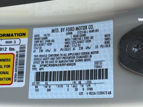 New 2025 Ford Bronco Sport Big Bend w/ Convenience Package image 27