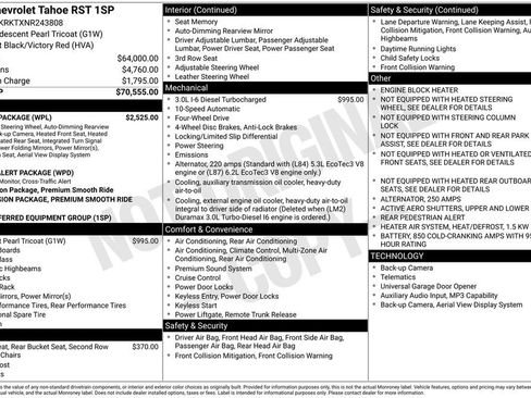 Used 2022 Chevrolet Tahoe RST w/ Luxury Package image 7