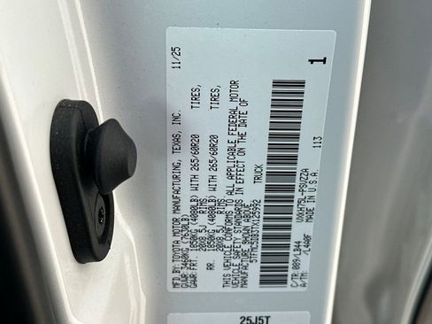 Used 2026 Toyota Tundra 1794 Edition w/ TRD Off-Road Package image 39