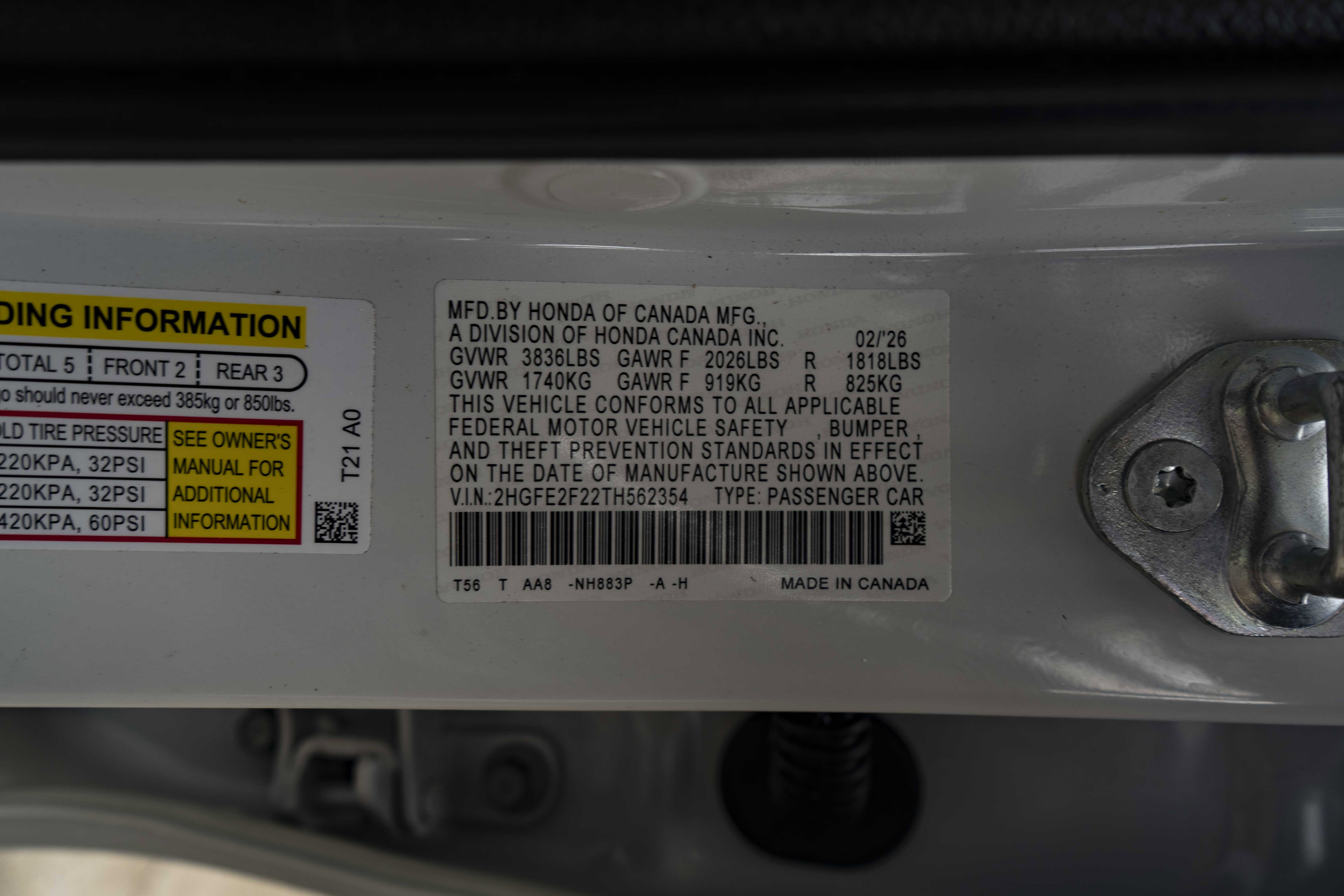 Certified 2026 Honda Civic LX image 44