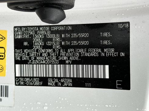 Used 2019 Lexus RX 350L image 15