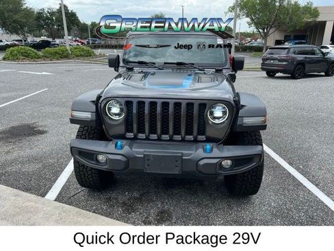 Used 2022 Jeep Wrangler Unlimited Rubicon 4xe w/ Cold Weather Group AWD/4WD image 3