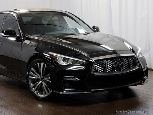 Used 2021 INFINITI Q50 Sensory w/ Cargo Package AWD/4WD image 2