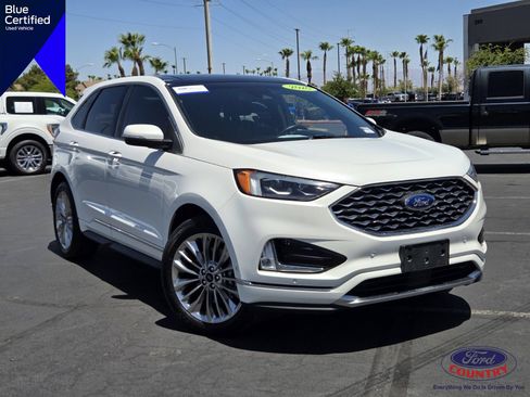 Certified 2020 Ford Edge Titanium w/ Equipment Group 301A AWD/4WD image 1