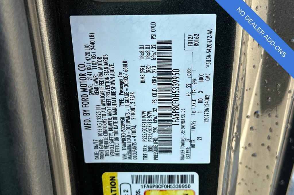 Used 2017 Ford Mustang GT RWD image 32