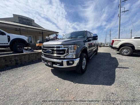Used 2021 Ford F350 Lariat w/ Chrome Package AWD/4WD image 2