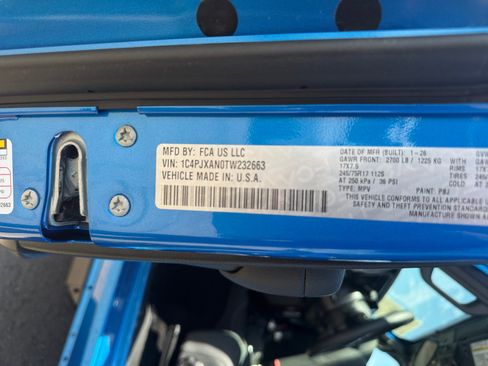 New 2026 Jeep Wrangler Sport AWD/4WD image 25