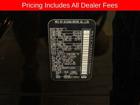 Used 2023 INFINITI QX50 Luxe w/ Cargo Package FWD image 23