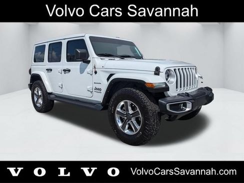 Used 2021 Jeep Wrangler Unlimited Sahara AWD/4WD image 1