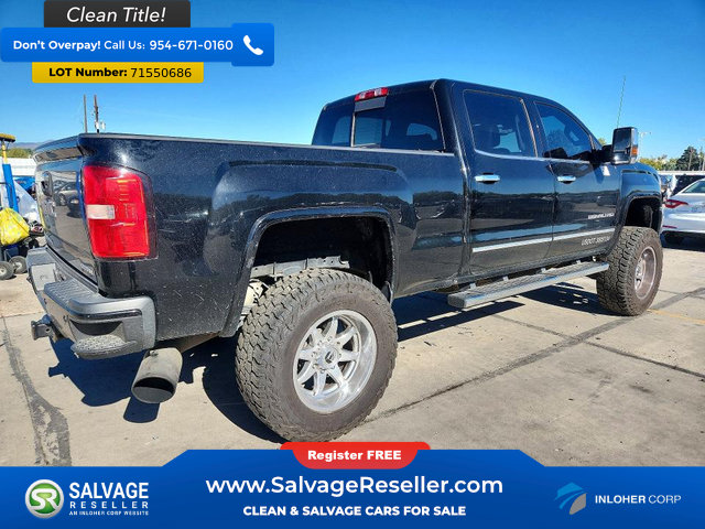 Used 2017 GMC Sierra 2500 Denali w/ Duramax Plus Package AWD/4WD image 4