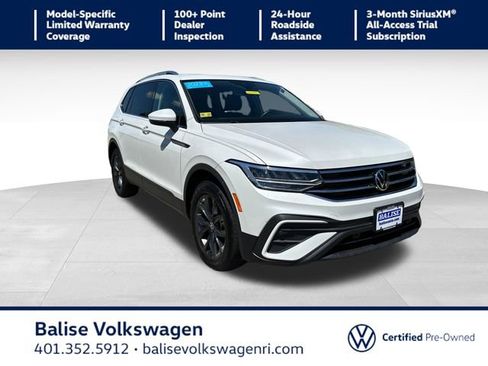 Certified 2023 Volkswagen Tiguan SE w/ Panoramic Sunroof Package AWD/4WD image 1