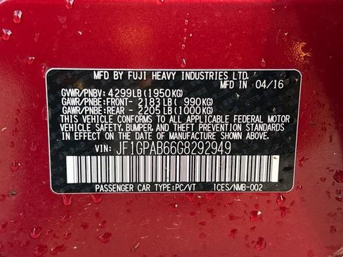 Used 2016 Subaru Impreza 2.0i Premium image 17