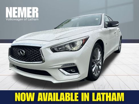 Used 2019 INFINITI Q50 Luxe w/ All Weather Package (L93) AWD/4WD image 1