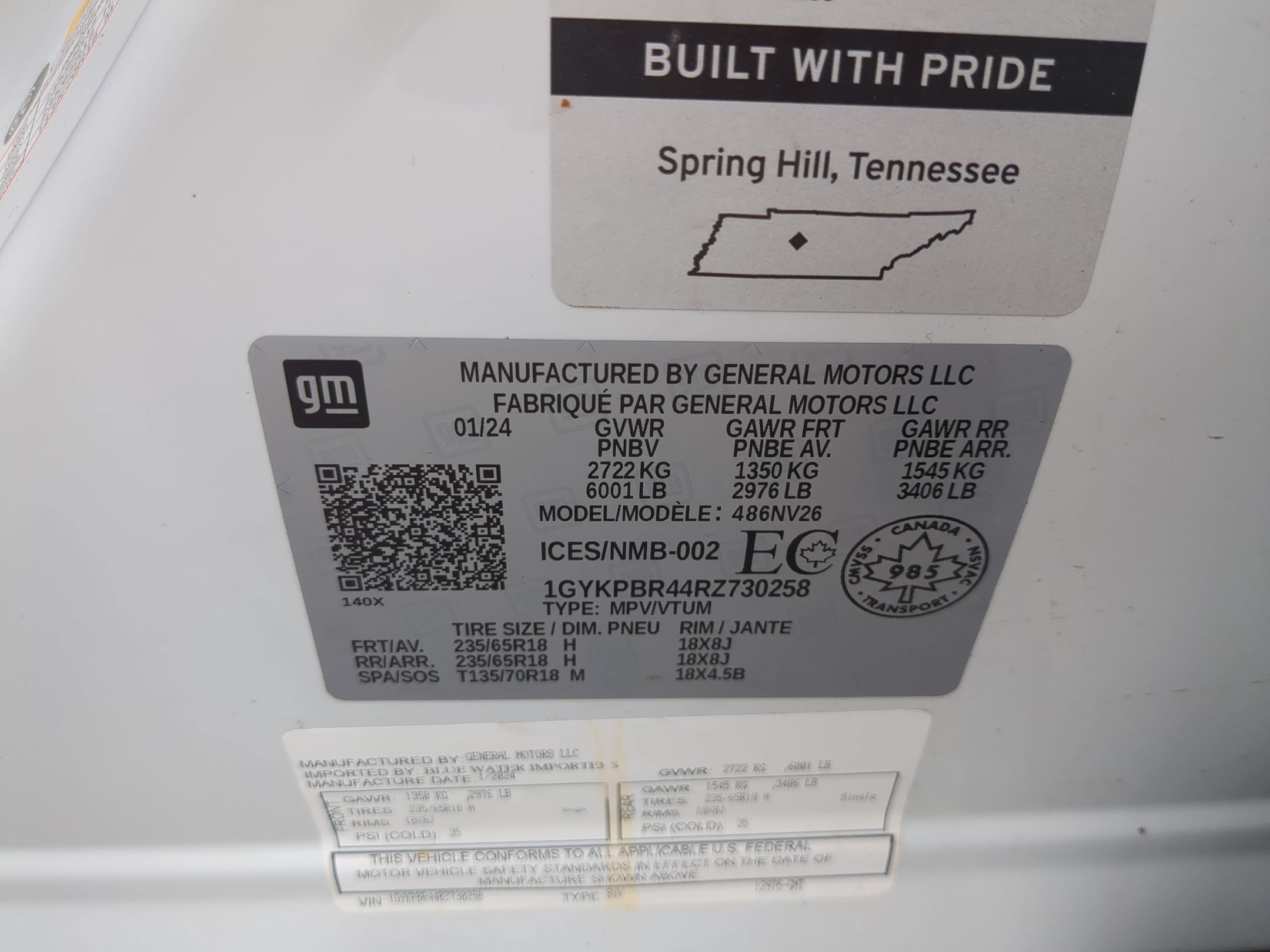 Certified 2024 Cadillac XT6 Luxury AWD/4WD image 32