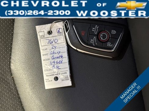 Used 2024 Chevrolet Corvette Stingray Preferred Cpe w/ 2LT image 34