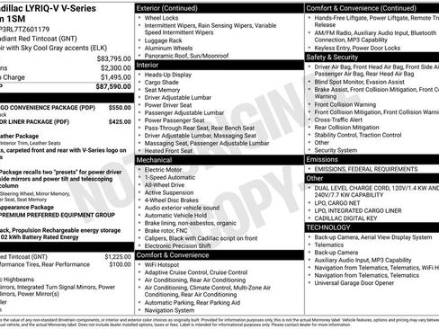 New 2026 Cadillac Lyriq V image 4