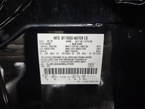 Used 2022 Lincoln Nautilus Reserve image 35