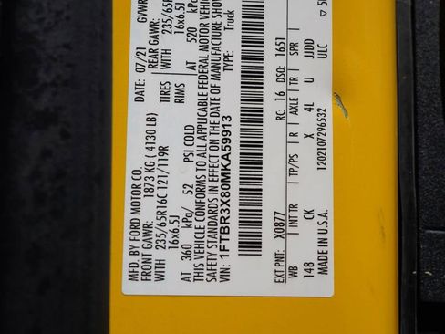 Used 2021 Ford Transit 250 148 High Roof Extended w/ Parcel Delivery Package RWD image 24
