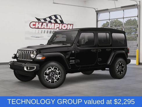 New 2024 Jeep Wrangler Sahara w/ Technology Group image 2