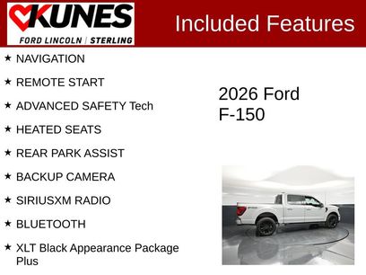 New 2026 Ford F150 XLT w/ Equipment Group 302A MID