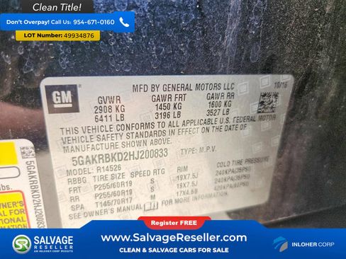 Used 2017 Buick Enclave Leather FWD image 17