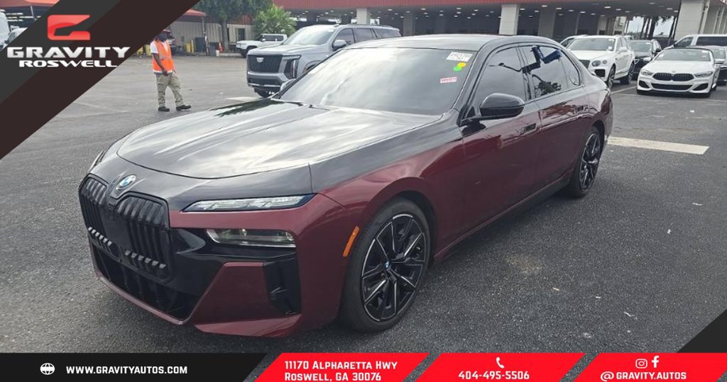 Used 2023 BMW 740i w/ Executive Package RWD image 1