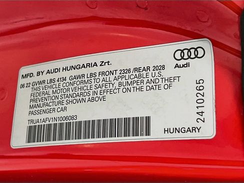 Used 2022 Audi TTS 2.0T Coupe AWD/4WD image 31
