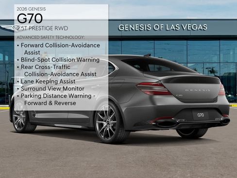 New 2026 Genesis G70 2.5T Prestige RWD image 7