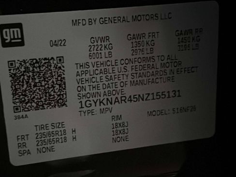 Used 2022 Cadillac XT5 Luxury image 49