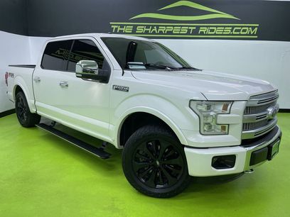 Used 2015 Ford F150 Platinum w/ Equipment Group 701A Luxury