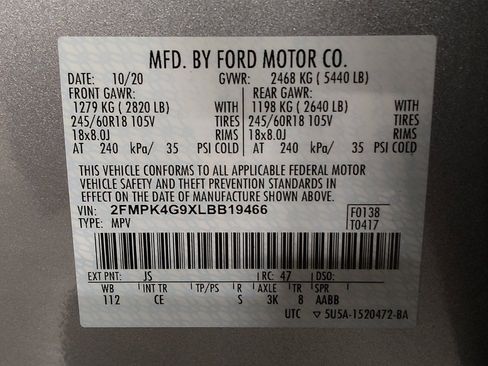 Used 2020 Ford Edge SE AWD/4WD image 33