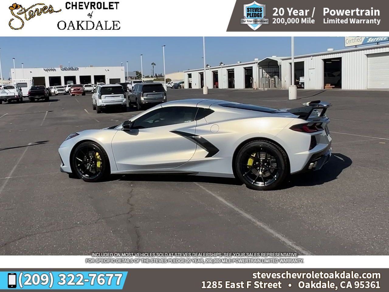 Certified 2022 Chevrolet Corvette Stingray Premium Cpe w/ Z51 Performance Package RWD image 8