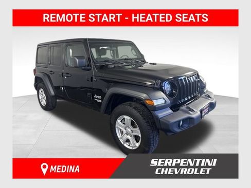 Used 2020 Jeep Wrangler Unlimited Sport S AWD/4WD image 1