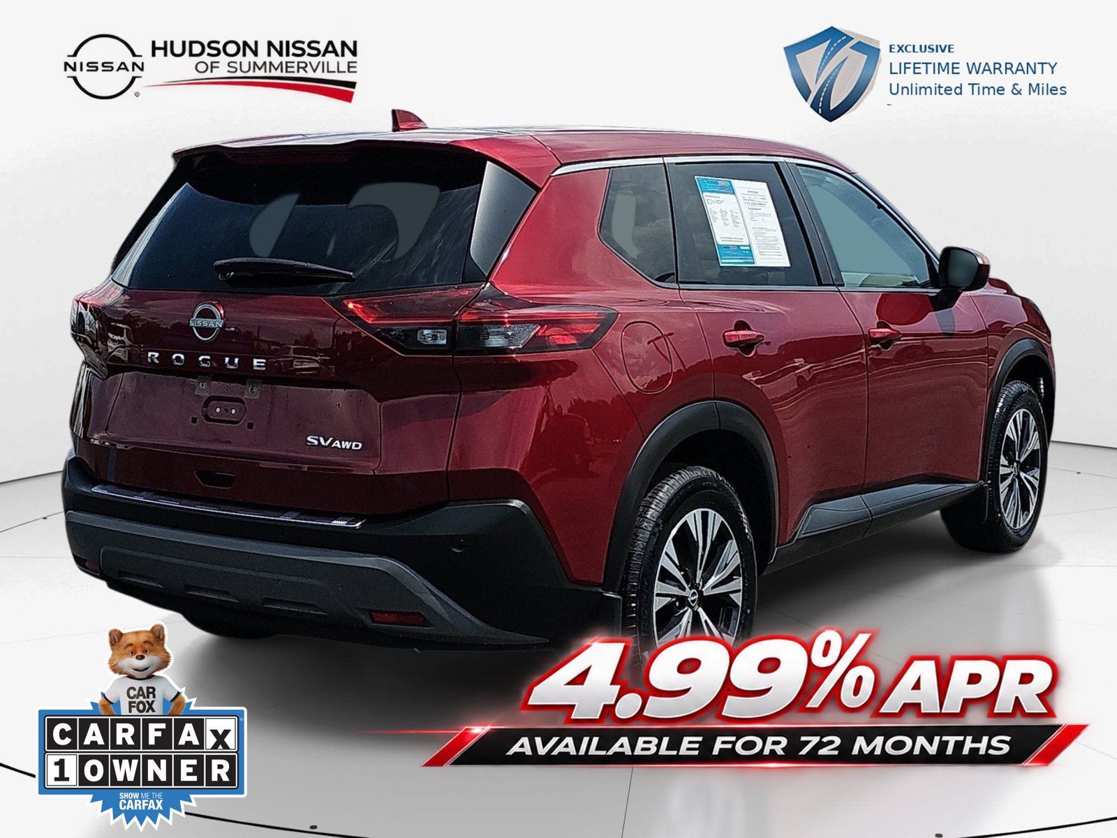 Used 2023 Nissan Rogue SV AWD/4WD image 7