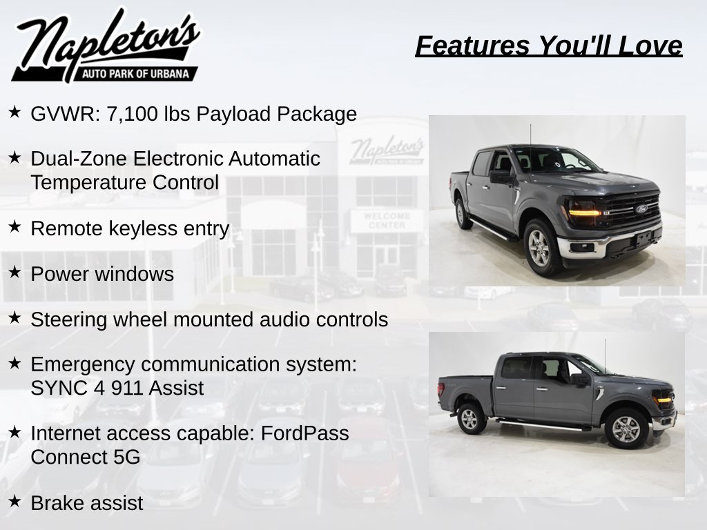 Used 2025 Ford F150 XLT w/ Equipment Group 301A Standard AWD/4WD image 7