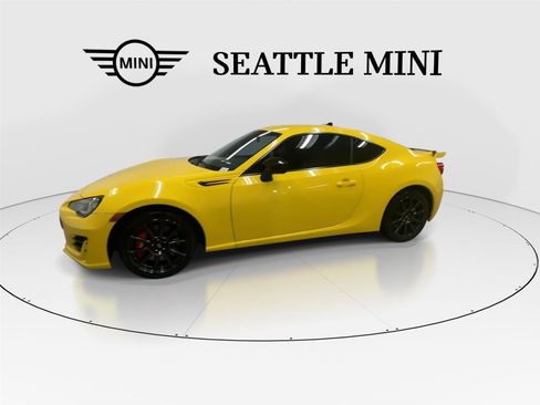 Used 2017 Subaru BRZ Series.Yellow RWD image 6
