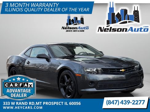 Used 2015 Chevrolet Camaro LT w/ Rear Vision Package image 1
