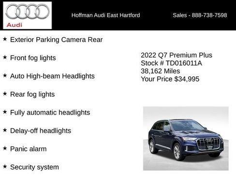 Used 2022 Audi Q7 3.0T Premium Plus AWD/4WD image 36