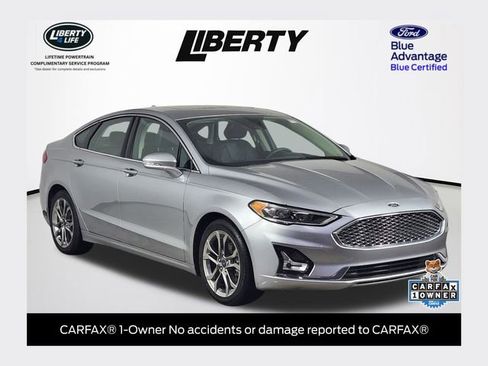Certified 2020 Ford Fusion Titanium image 1
