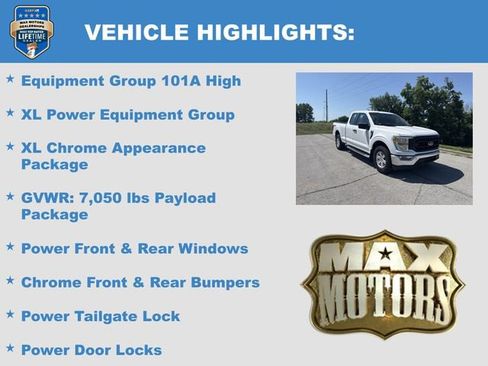 Used 2022 Ford F150 XL w/ Equipment Group 101A High AWD/4WD image 6