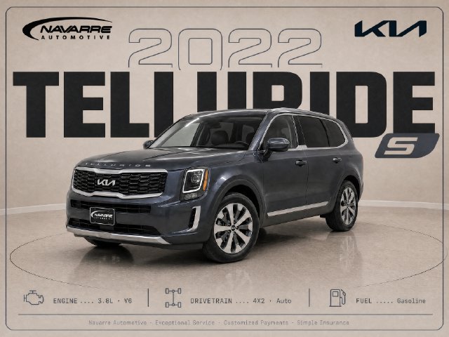 Used 2022 Kia Telluride S FWD image 1