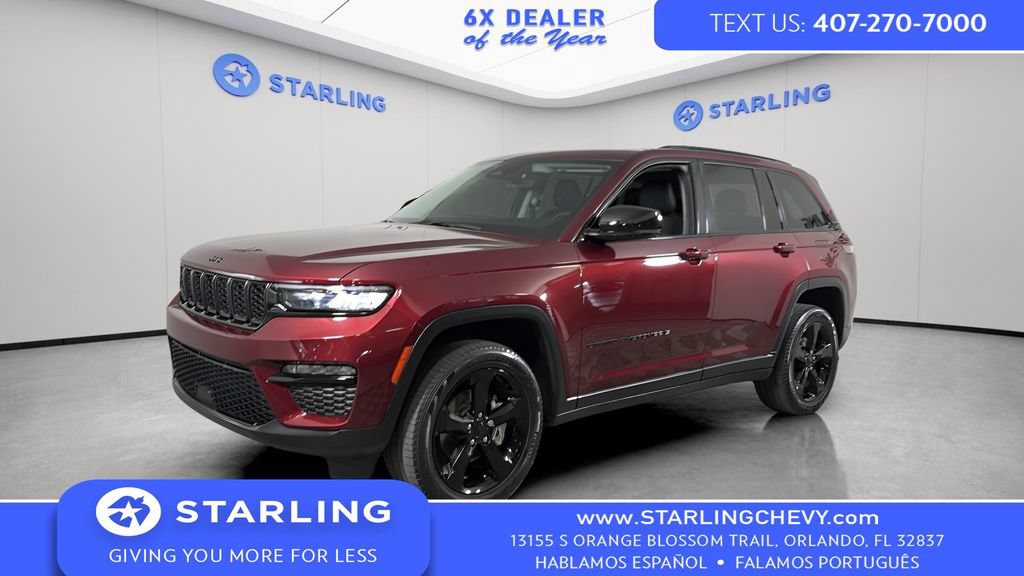 Used 2023 Jeep Grand Cherokee Limited w/ Black Appearance Package RWD image 1