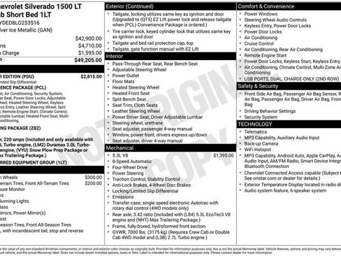 Certified 2020 Chevrolet Silverado 1500 LT w/ All-Star Edition AWD/4WD image 14