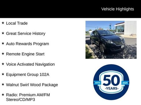 Used 2014 Lincoln MKX AWD w/ Equipment Group 102A image 8