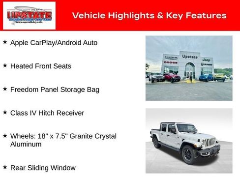 Used 2020 Jeep Gladiator Overland w/ Safety Group image 25