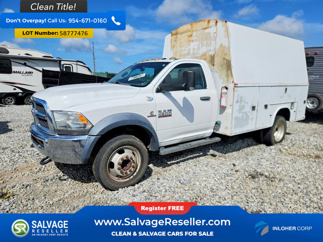 Used 2015 RAM 4500 Tradesman w/ Power & Remote Entry Group RWD image 1
