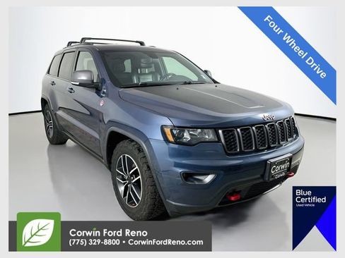 Used 2021 Jeep Grand Cherokee Trailhawk AWD/4WD image 1