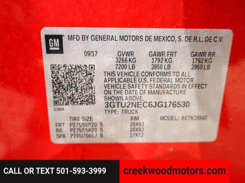 Used 2018 GMC Sierra 1500 SLT image 63